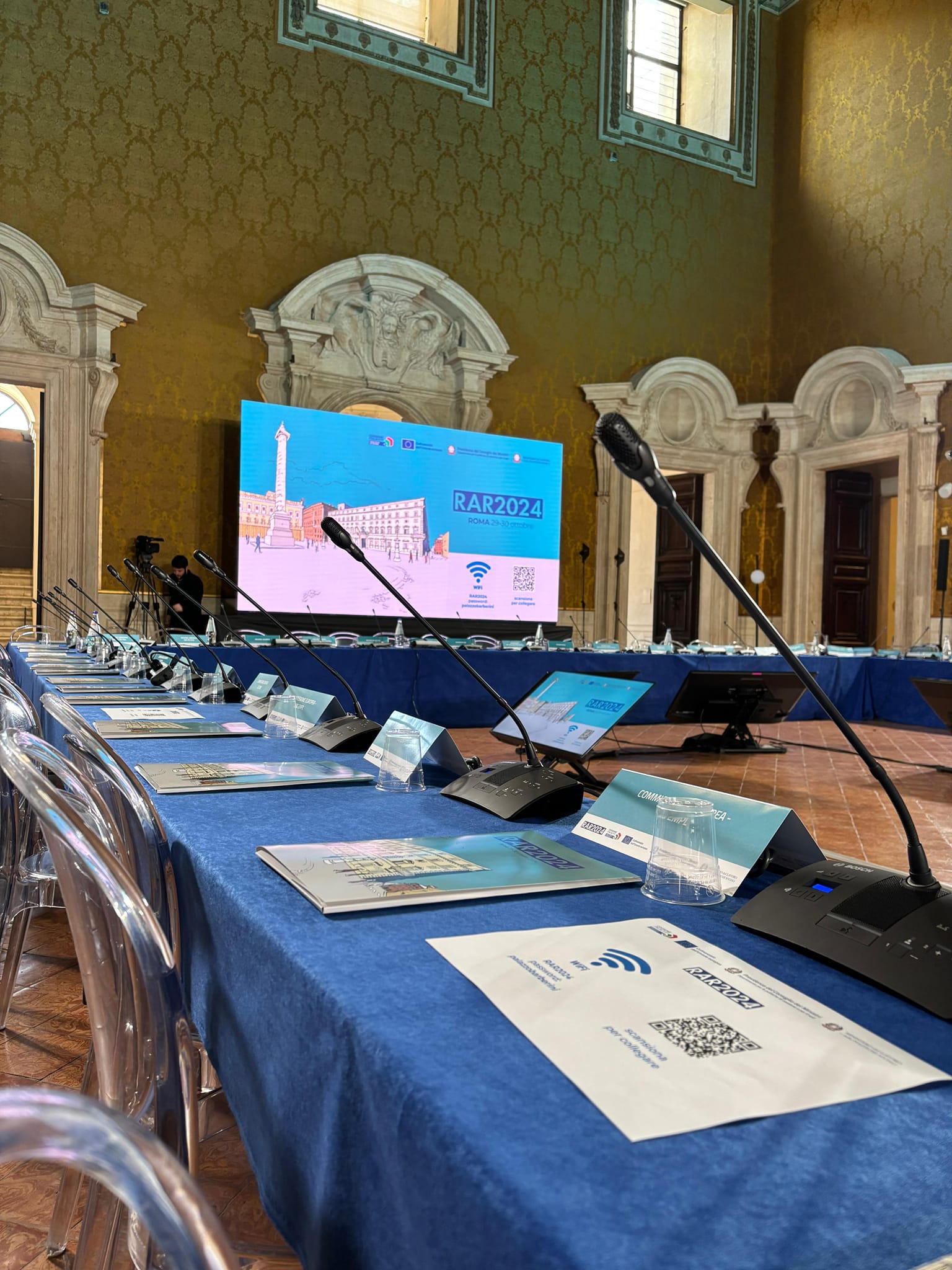 Presidenza Del Consiglio dei Ministri presso Palazzo Barberini e Galleria Borghese, Roma. #EventGroupCREW #IstitutionalEvent