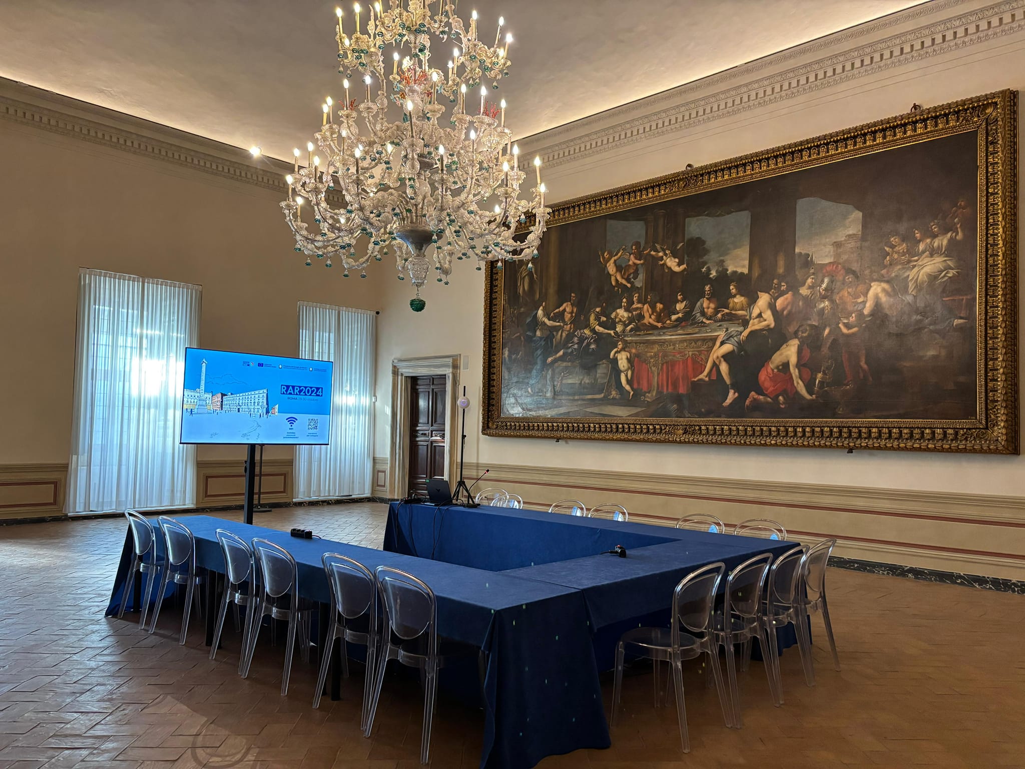 Presidenza Del Consiglio dei Ministri presso Palazzo Barberini e Galleria Borghese, Roma. #EventGroupCREW #IstitutionalEvent