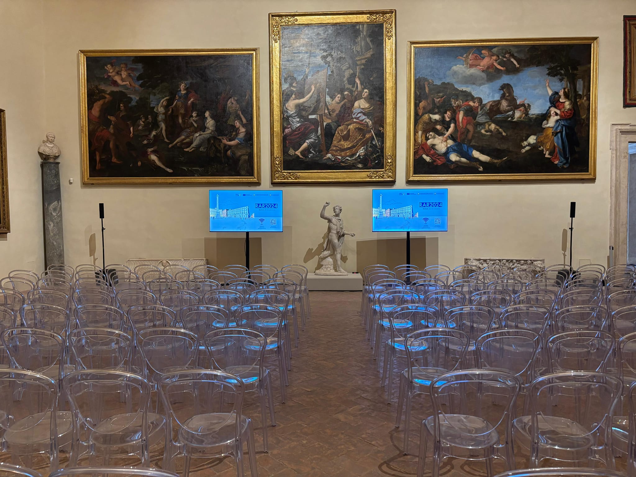 Presidenza Del Consiglio dei Ministri presso Palazzo Barberini e Galleria Borghese, Roma. #EventGroupCREW #IstitutionalEvent