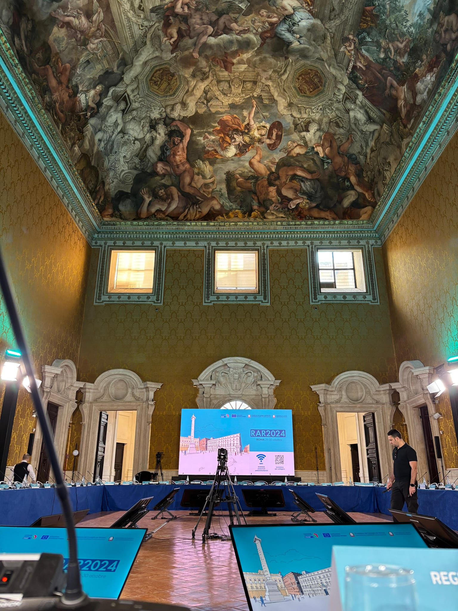 Presidenza Del Consiglio dei Ministri presso Palazzo Barberini e Galleria Borghese, Roma. #EventGroupCREW #IstitutionalEvent